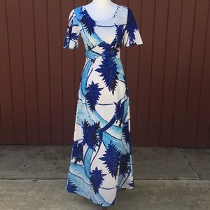 Vintage Hawaiian Nei maxi dress